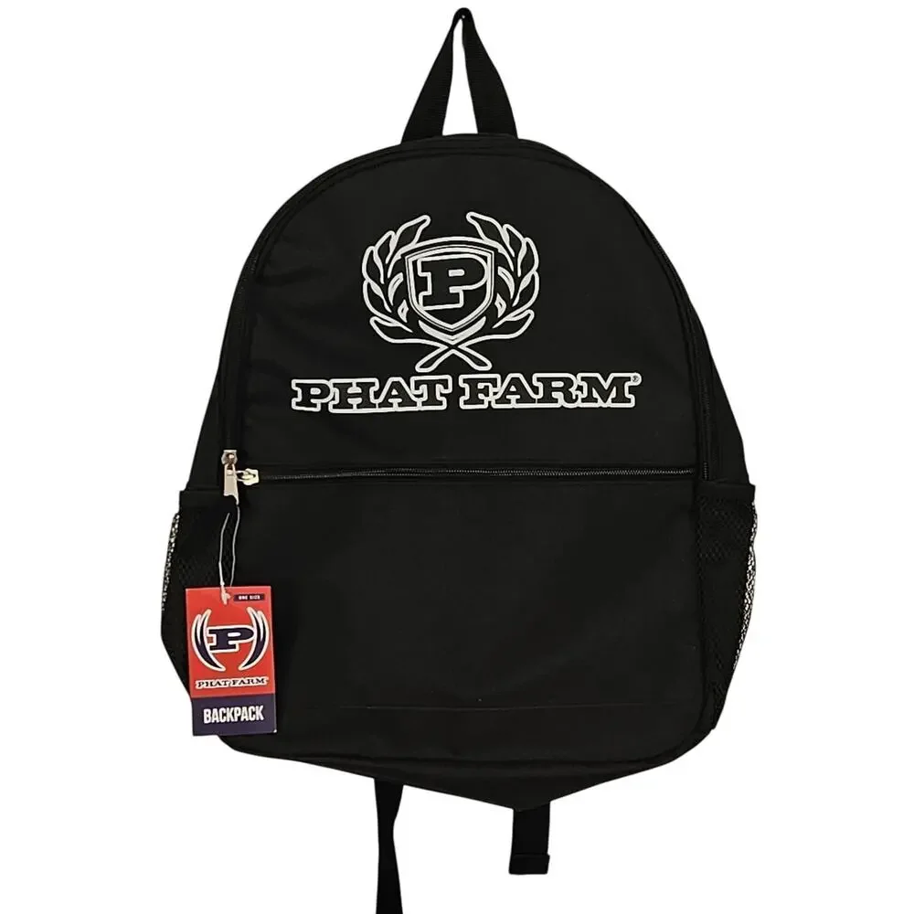 Phat Farm Back Pack Black NWT